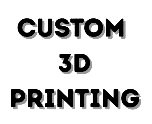 Custom 3D Printing Text